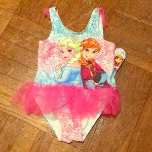 Toddler girl one piece bathing suit